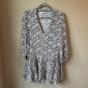 Zara Pleated Mini Dress